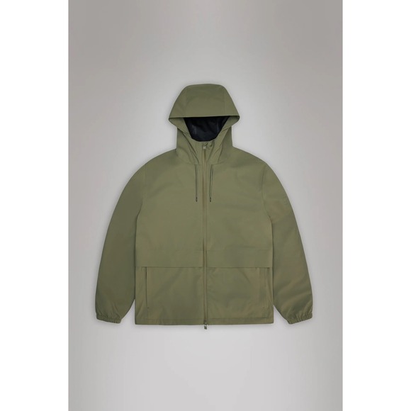 RAINS New‎ Men's Suva Hardshell Pocket Jacket in Marsh Size Medium MSRP $235